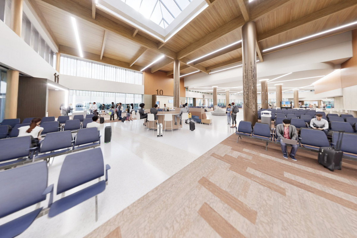 Airport Walkthrough Display