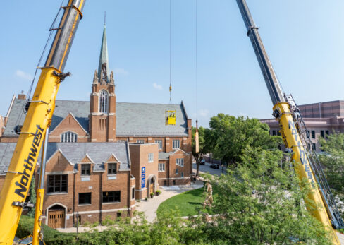 2025 08 06 First Lutheran Bell Tower Window Replacement 4
