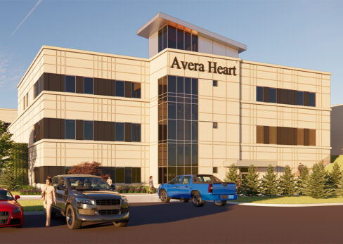 Avera Heart Hospital Expansion Rendering